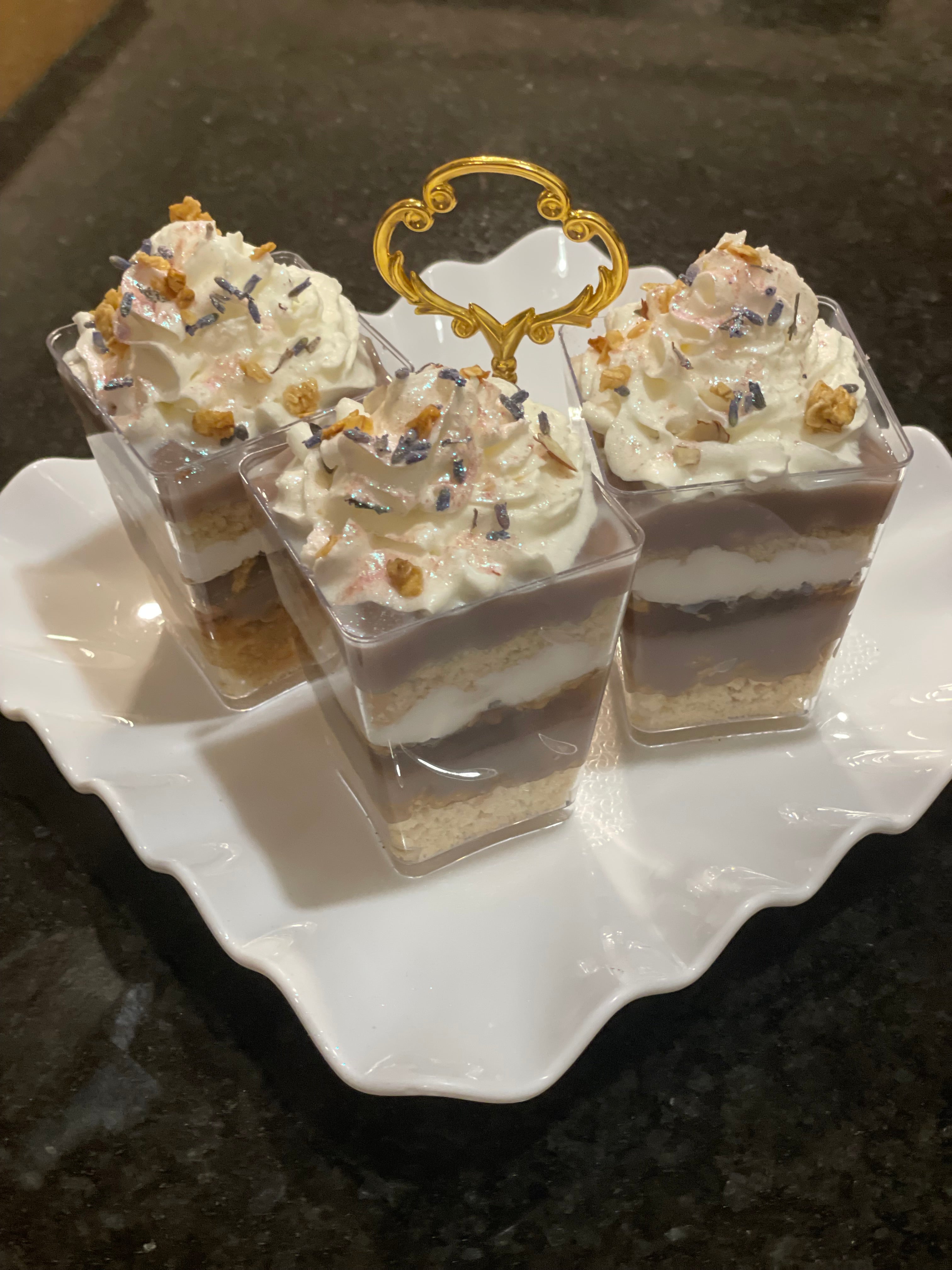 Floral Note Junket Parfaits (set of 10)